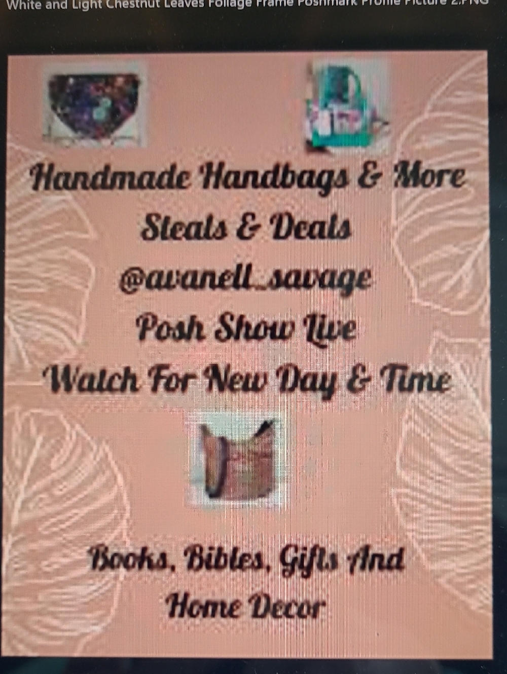 Handmade Handbags & More - Live Show Poster